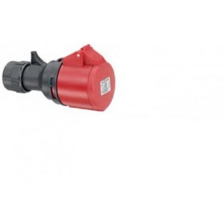 Силовая кабельная розетка 32 А ампер IP44 3P+N+E пять полюсов 400В